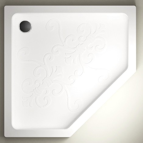 Акриловый поддон для душа Devon & Devon Arabesque 90x90 1DEPDARABPEN90A