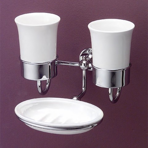 Стаканы с мыльницей Devon & Devon First Class DD33055CR