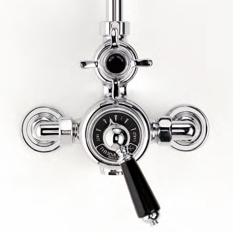 Смеситель для душа термостатический Devon & Devon Shower Mixers MARM74CRBD