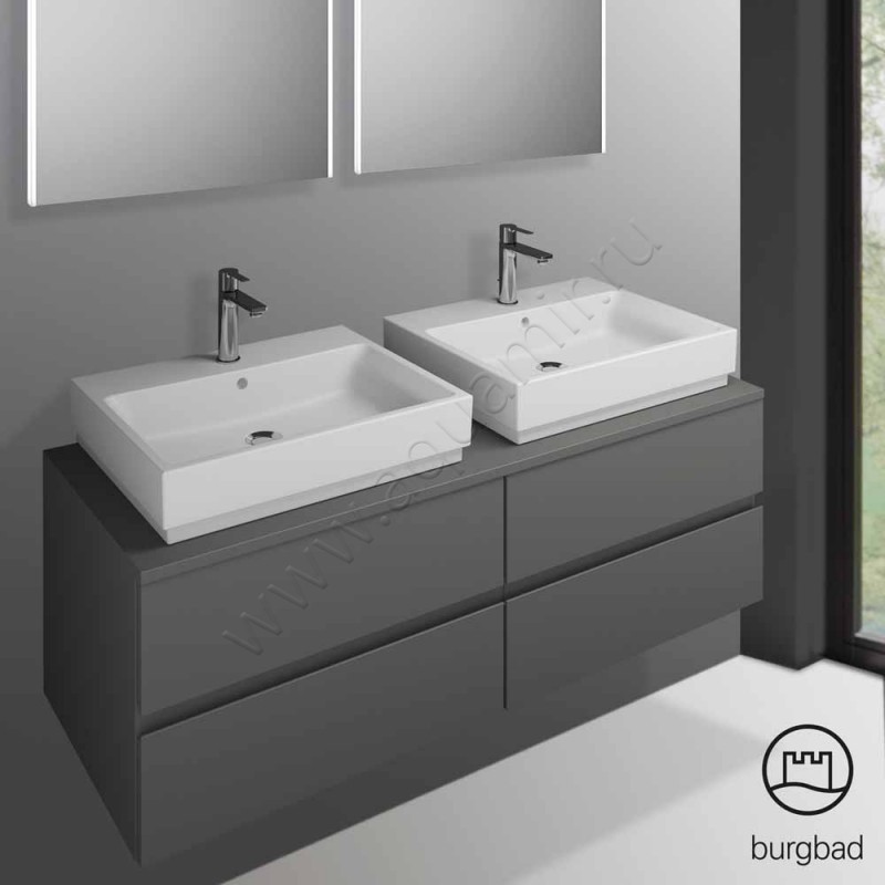Тумба под раковину Burgbad Cube WWGU141F3804