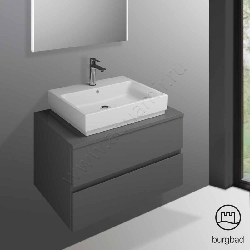 Тумба под раковину Burgbad Cube WWGQ080F3796