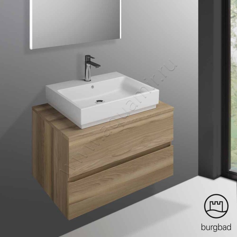 Тумба под раковину Burgbad Cube WWGQ080F3786