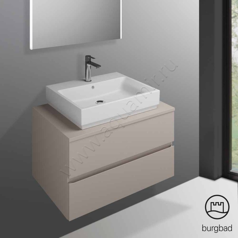Тумба под раковину Burgbad Cube WWGP080F3782