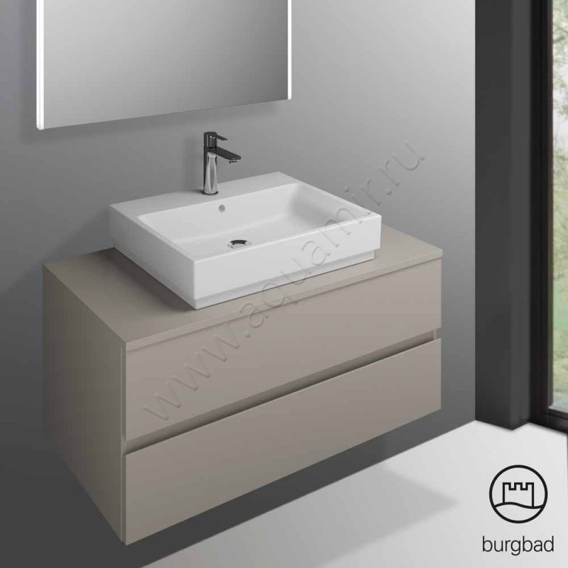 Тумба под раковину Burgbad Cube WWGQ100F3802