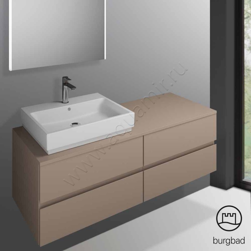 Тумба под раковину Burgbad Cube WWGT140LF3801