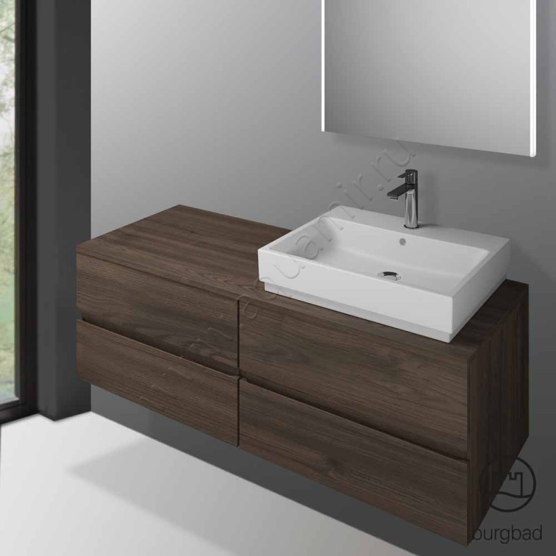 Тумба под раковину Burgbad Cube WWGT140RF3788