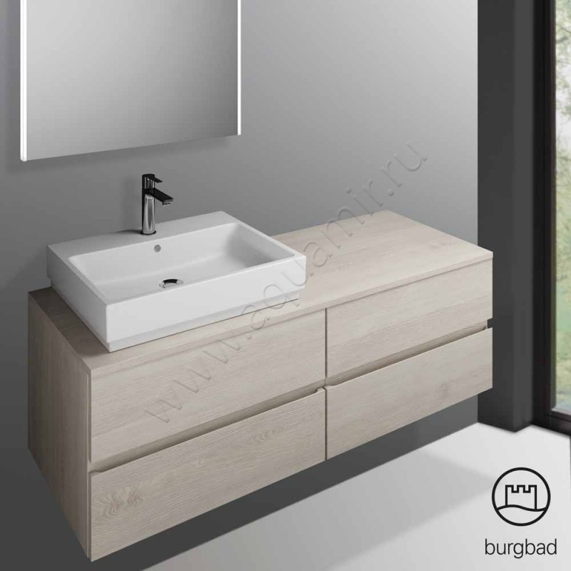 Тумба под раковину Burgbad Cube WWGU140LF3783