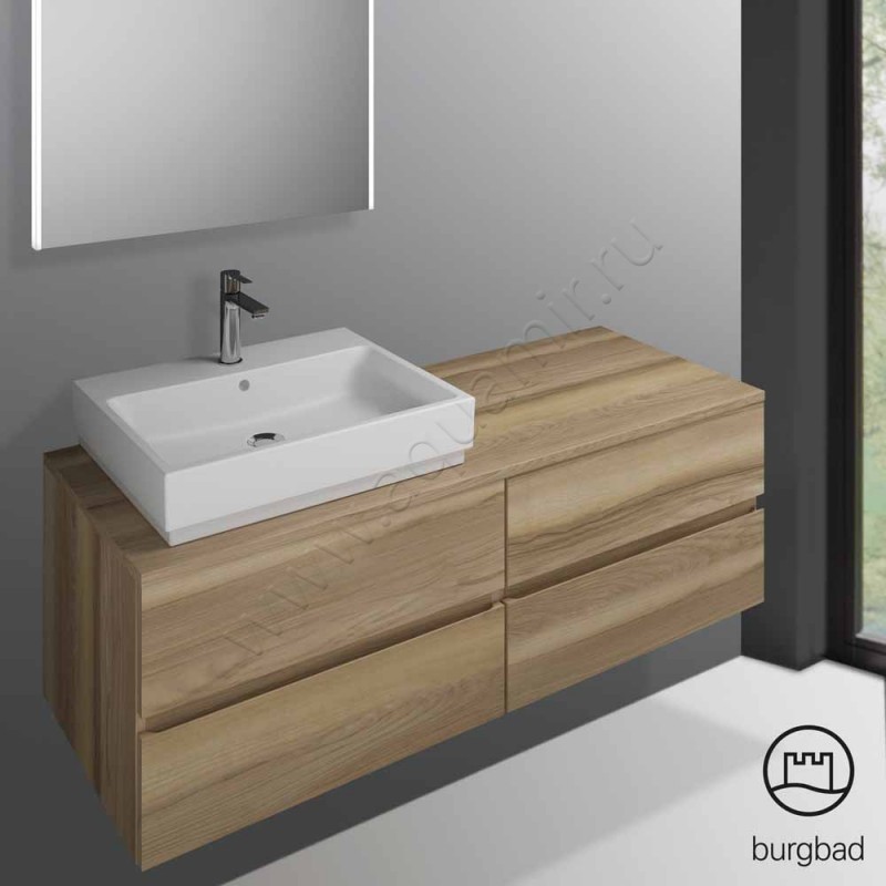 Тумба под раковину Burgbad Cube WWGT140LF3786