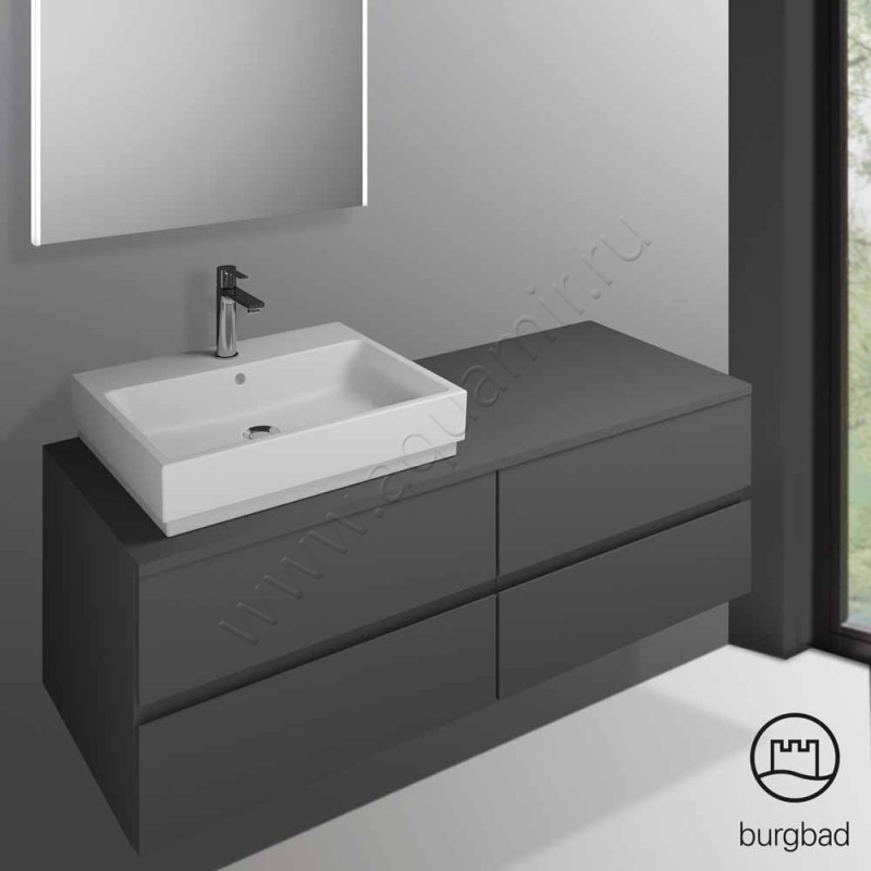 Тумба под раковину Burgbad Cube WWGT140LF3797