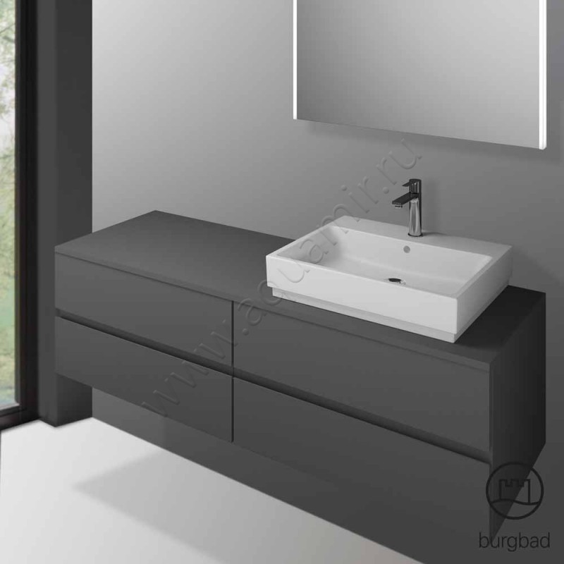 Тумба под раковину Burgbad Cube WWGT160RF3797