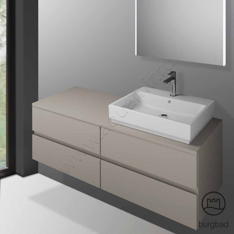 Тумба под раковину Burgbad Cube WWGT140RF3802