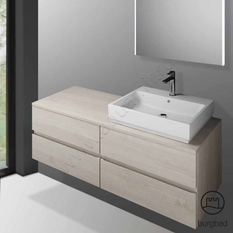 Тумба под раковину Burgbad Cube WWGT140RF3783