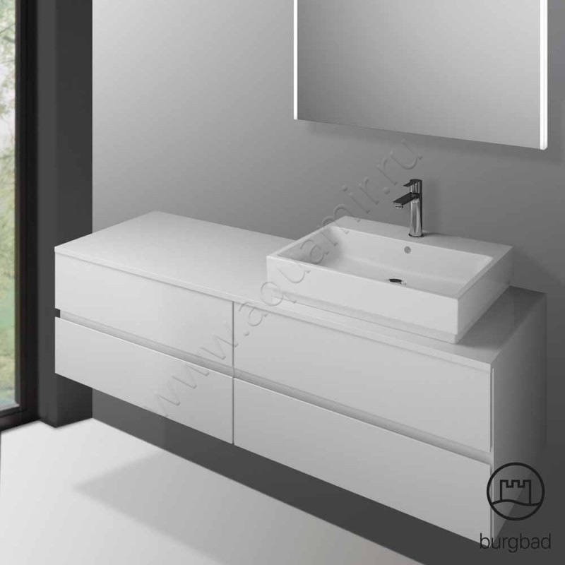 Тумба под раковину Burgbad Cube WWGT160RF3798