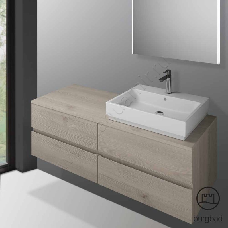 Тумба под раковину Burgbad Cube WWGT140RF3785