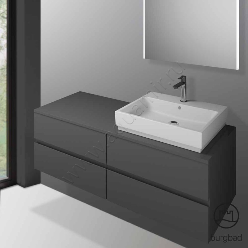 Тумба под раковину Burgbad Cube WWGT140RF3805