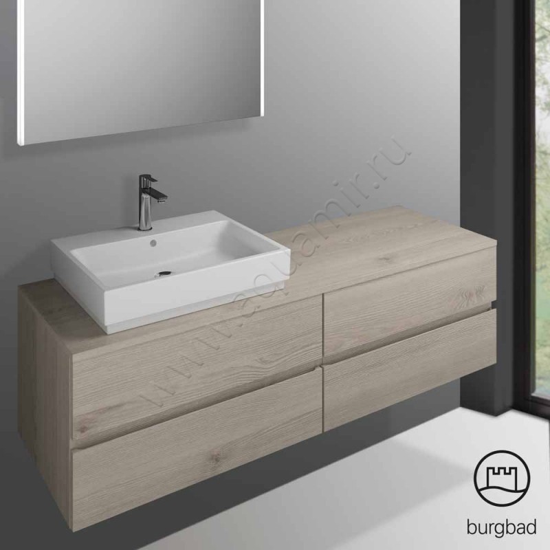 Тумба под раковину Burgbad Cube WWGT160LF3785