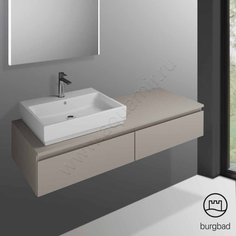 Тумба под раковину Burgbad Cube WWGR140LF3802