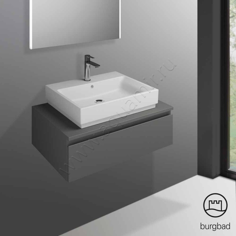 Тумба под раковину Burgbad Cube WWGN080F3804