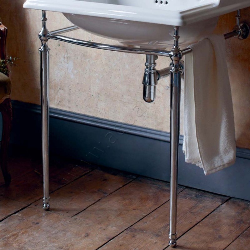 Консоль под раковину Burlington Classic 53,8 см T49A CHR