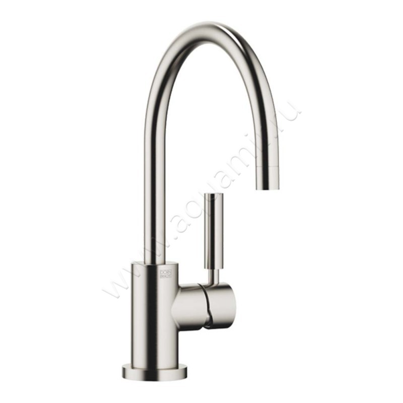 Смеситель для кухни Dornbracht TARA брашированная платина 33800888-06