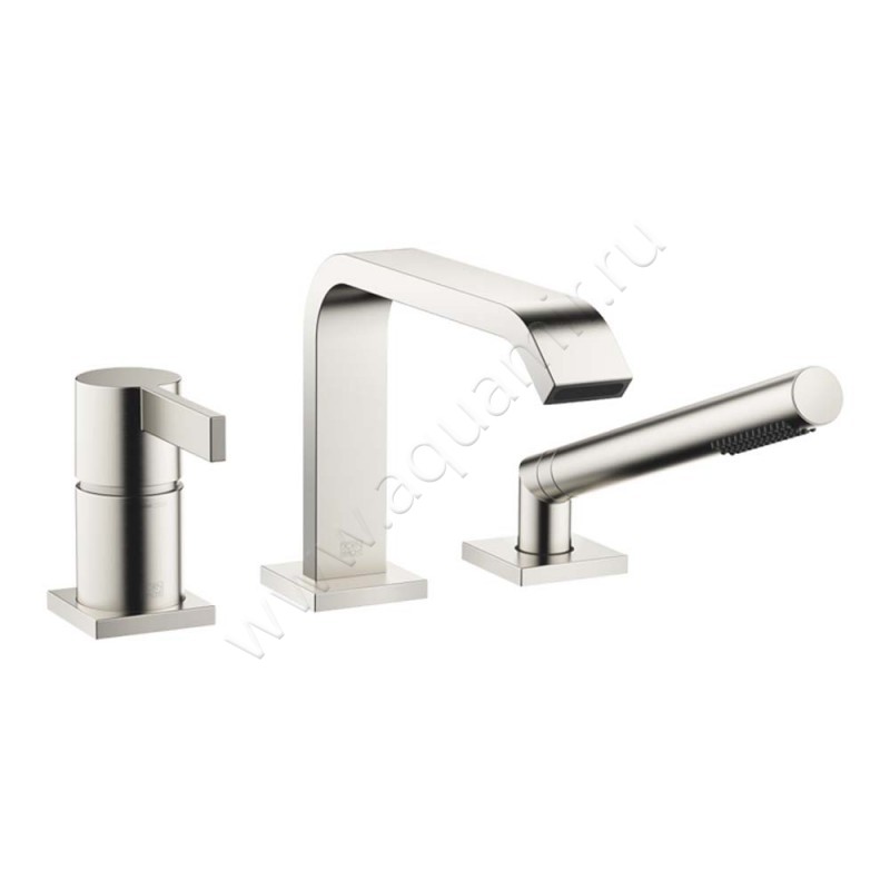 Смеситель для ванны Dornbracht IMO брашированная платина 27412670-06