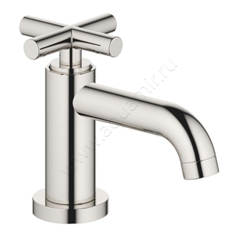 Кран для раковины на холодную воду Dornbracht TARA платина 17500892-08
