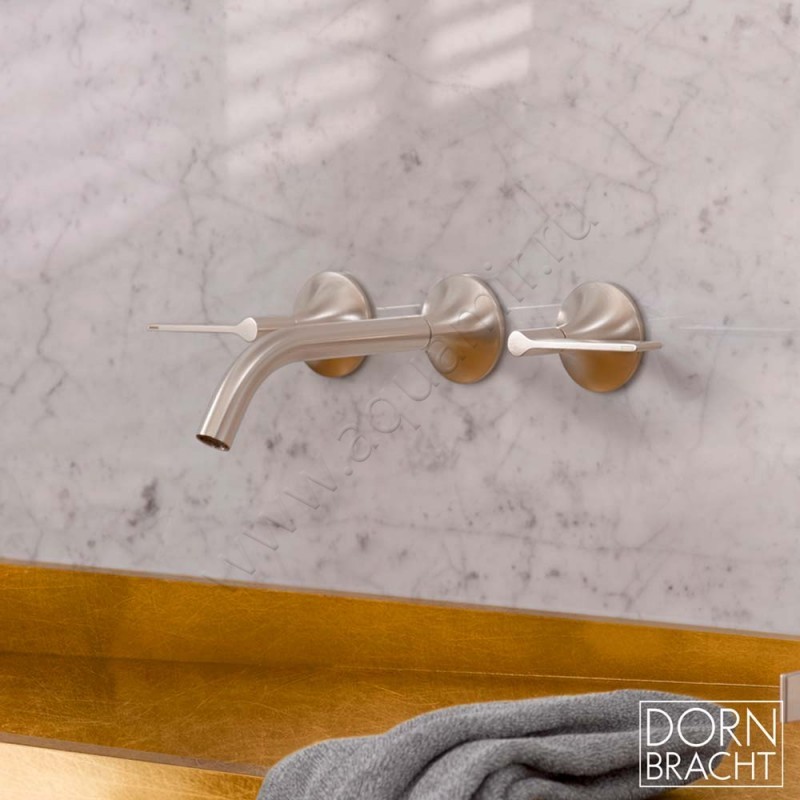 Смеситель для раковины Dornbracht VAIA брашированная платина 36712819-06