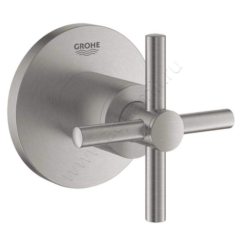 Вентиль Grohe Atrio New в цвете матовая сталь 19069DC3