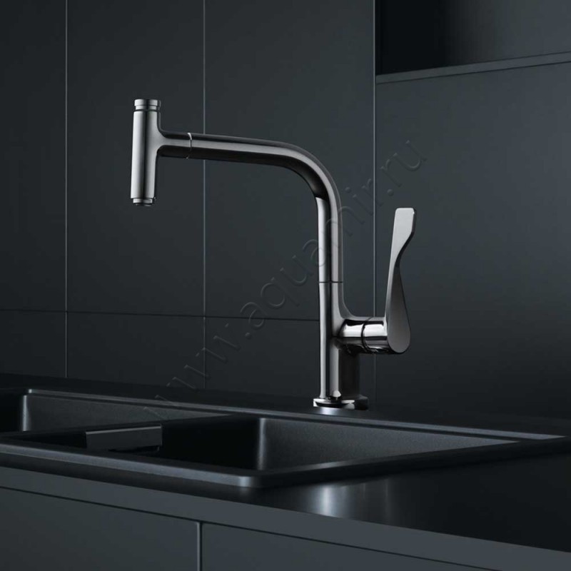 Однорычажный смеситель для кухни Hansgrohe Axor Citterio 39862000