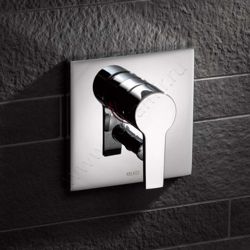 Однорычажный смеситель для ванны/душа Keuco Edition 11 51172010182