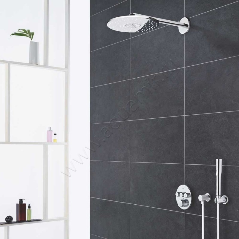 Душевой набор с термостатом Grohe Rainshower SmartActive 34705000