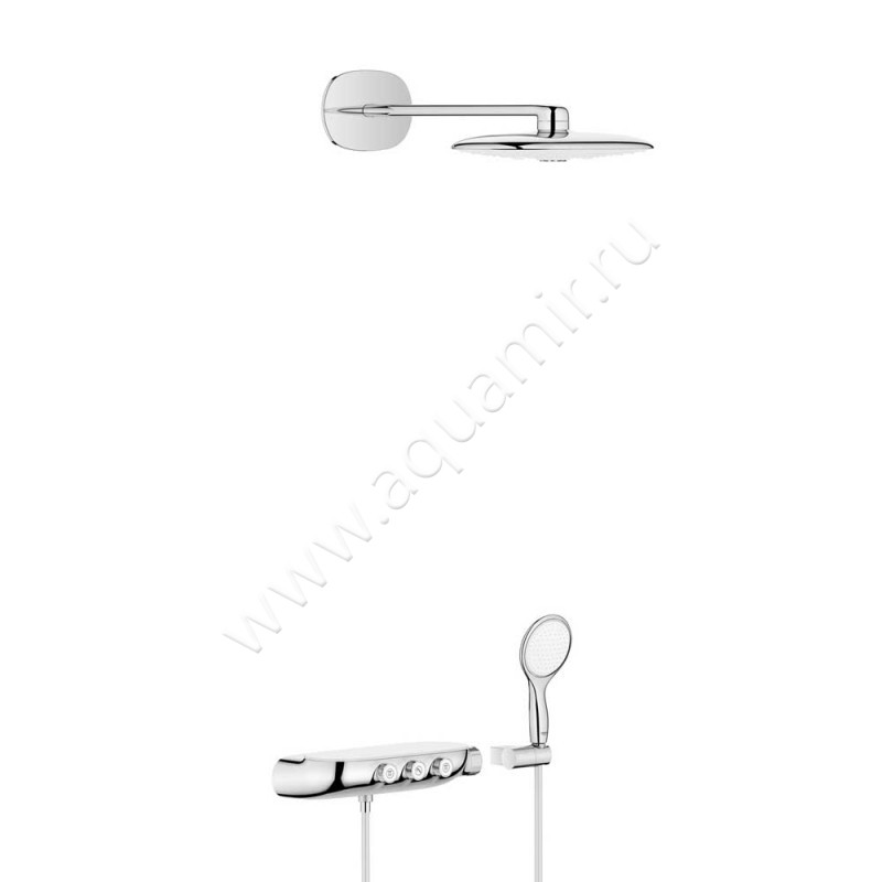 Душевая стойка с термостатом Grohe Rainshower SmartControl 26443LS0