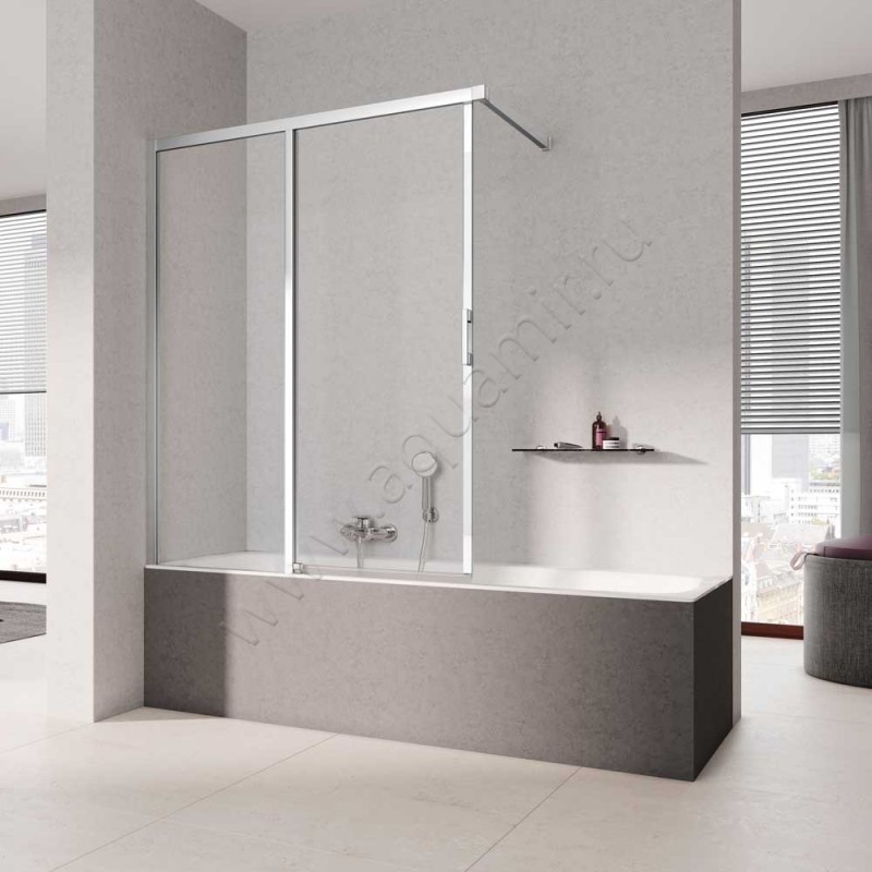 Шторка на ванну Kermi Liga LIH2L10015VPK