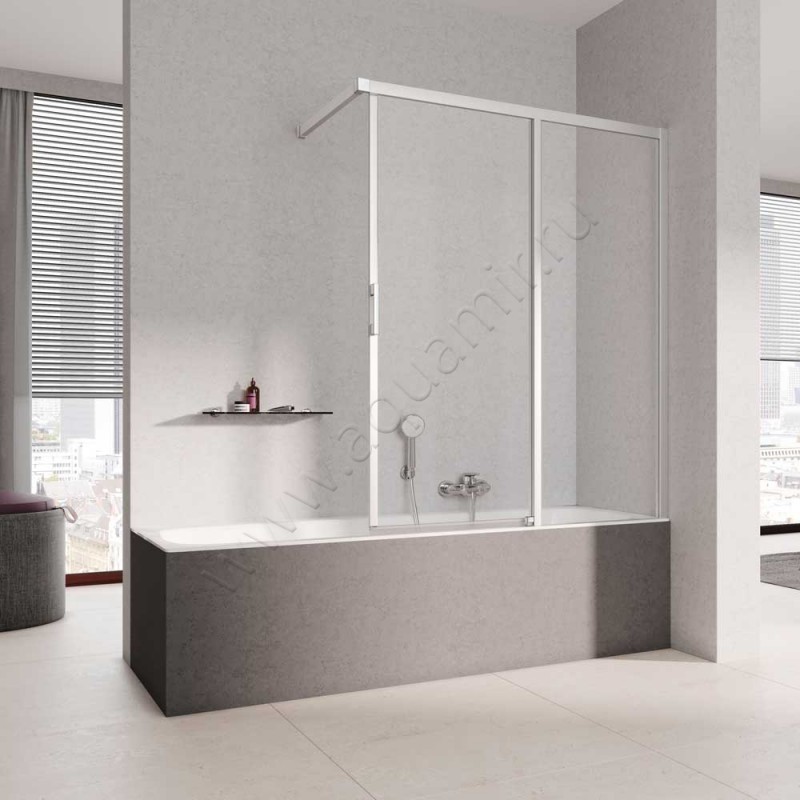 Шторка на ванну Kermi Liga LIH2R100151AK