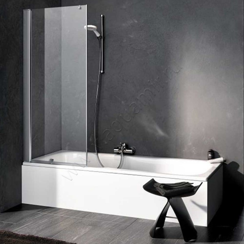 Шторка на ванну Kermi Pega PEDFL07515VAK