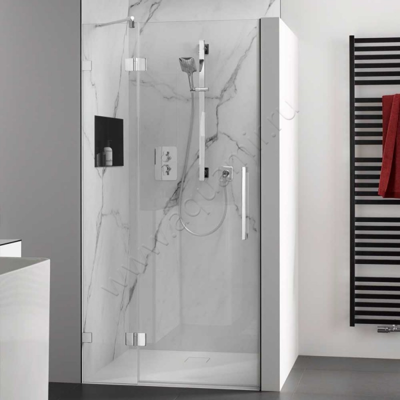 Маятниковая душевая дверь в нишу HSK Aperto Pur хром AOP.104-41-50#EdLi