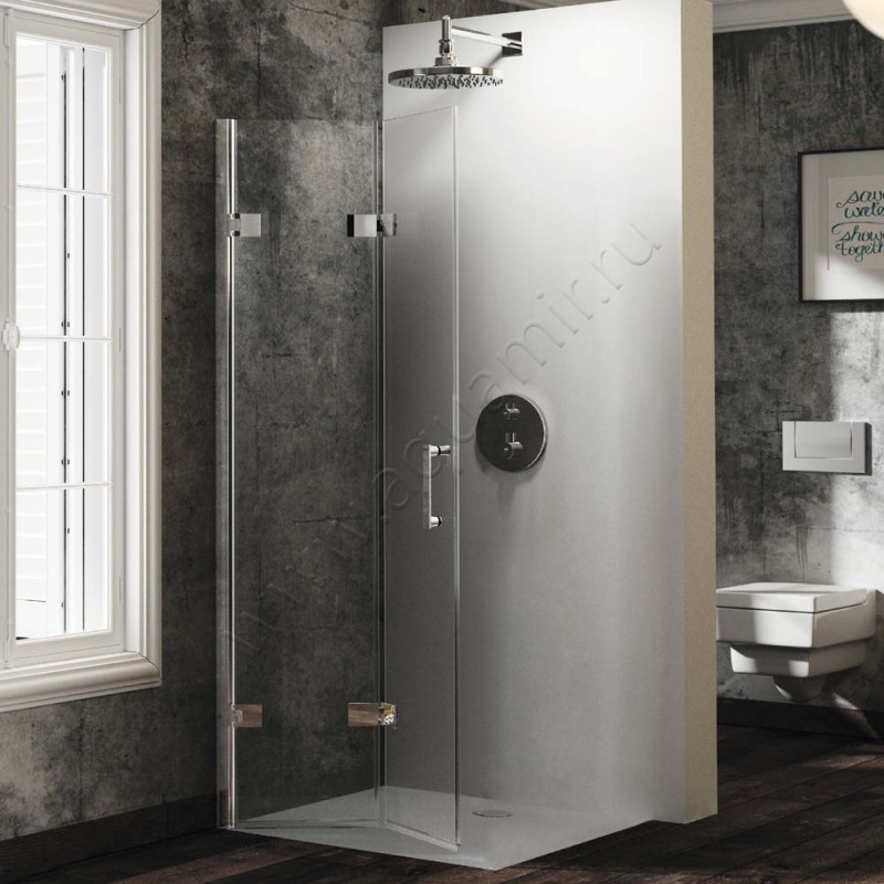 Складная душевая дверь для боковой стенки Huppe Solva pure ST4511092321