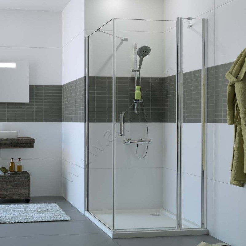 Маятниковая душевая дверь для боковой стенки Huppe Classics 2 C23107069321