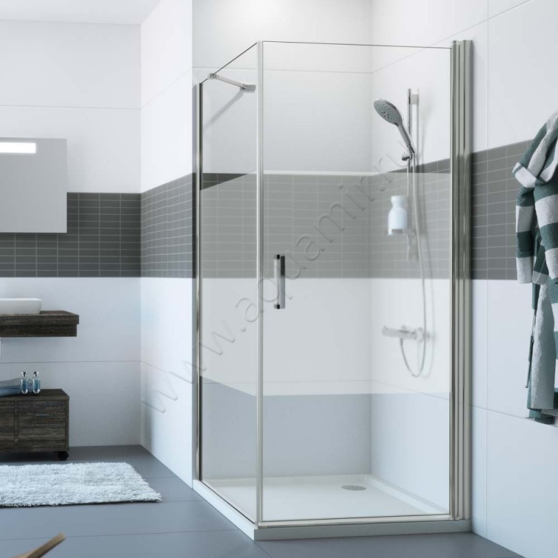 Маятниковая душевая дверь для боковой стенки Huppe Classics 2 C23402069373