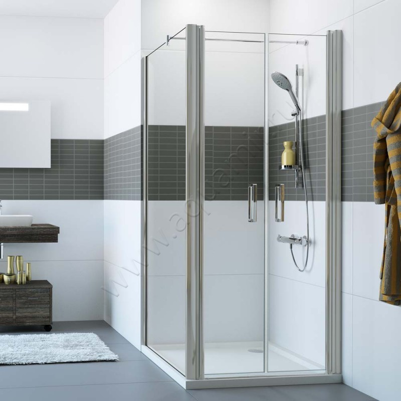 Маятниковая душевая дверь для боковой стенки Huppe Classics 2 C23804069321