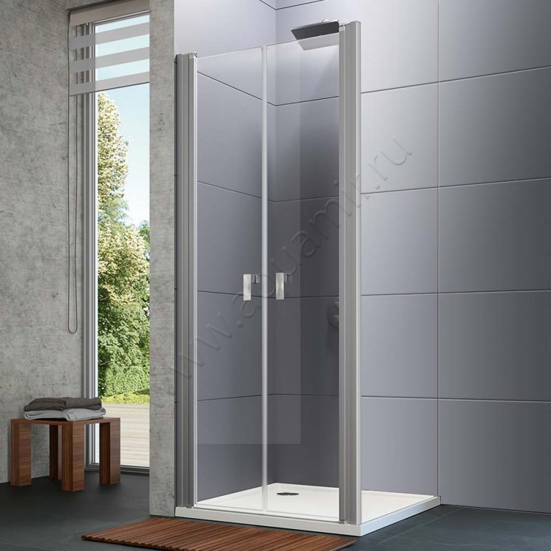 Маятниковая душевая дверь для боковой стенки Huppe Design pure 8P1401087321