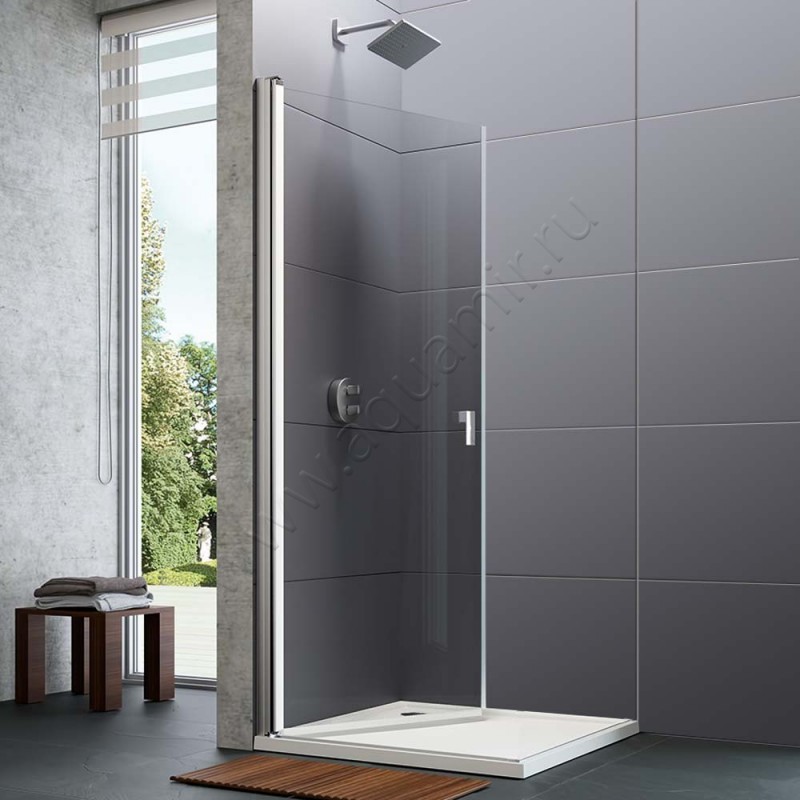 Маятниковая душевая дверь для боковой стенки Huppe Design pure 8P0622092321