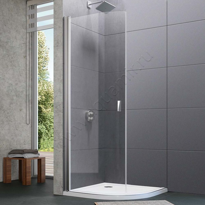 Маятниковая душевая дверь для комбинации с ответной частью Huppe Design pure 8P1604092321