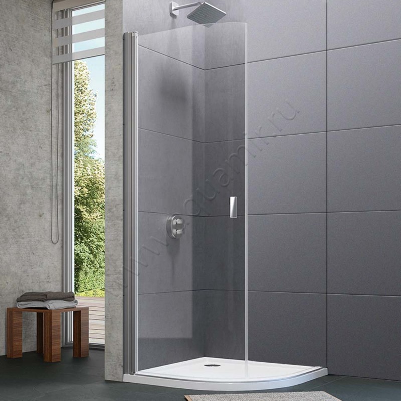 Маятниковая душевая дверь для комбинации с ответной частью Huppe Design pure 8P1601087322