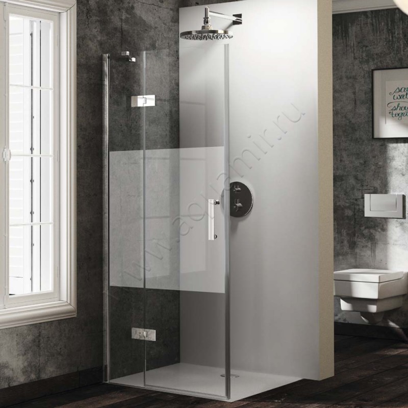 Маятниковая душевая дверь для боковой стенки Huppe Solva pure ST0603092373