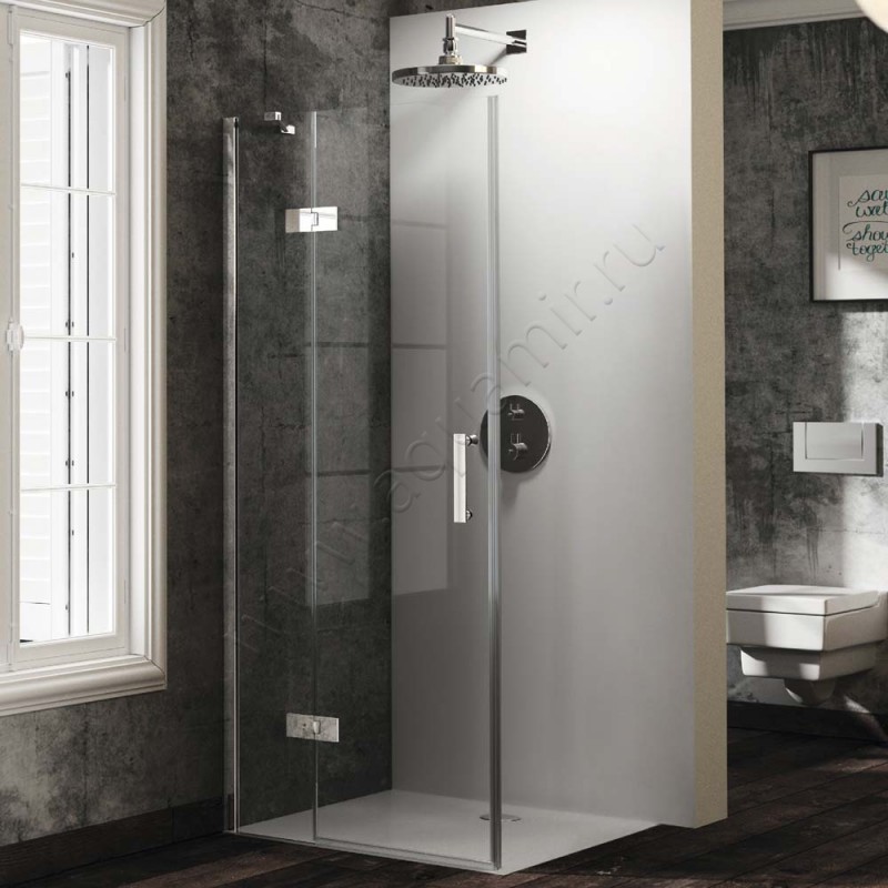 Маятниковая душевая дверь для боковой стенки Huppe Solva pure ST0610092321