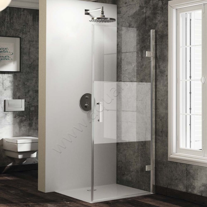 Маятниковая душевая дверь для боковой стенки Huppe Solva pure ST2602092373