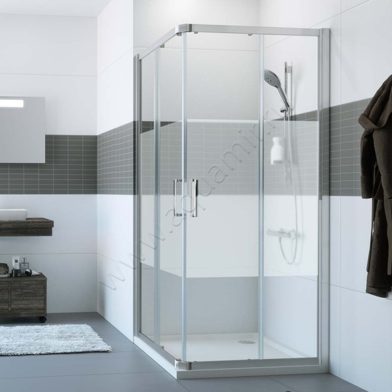 Раздвижная душевая дверь для комбинации с ответной частью Huppe Classics 2 C20216069373