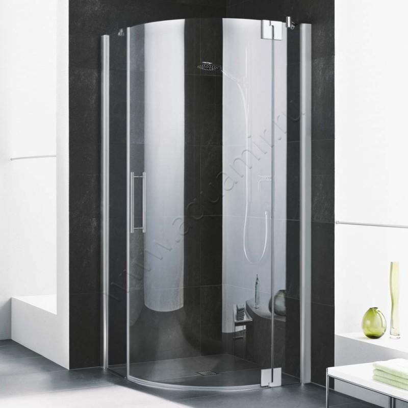 Душевой уголок с поворотной дверью Kermi Pasa XP PX50R100201AK