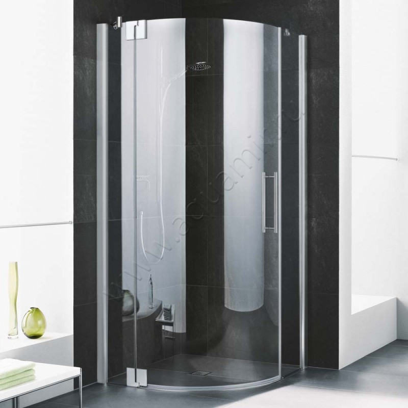 Душевой уголок с поворотной дверью Kermi Pasa XP PX55L101201AK